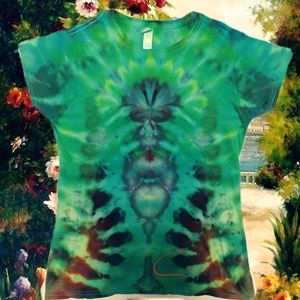 Aquatic vision tiedye tee shirt